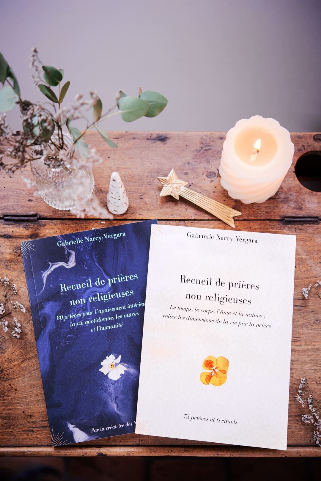 Recueil de prières non religieuses Gabrielle Narcy-Vergara Les Nébuleuses